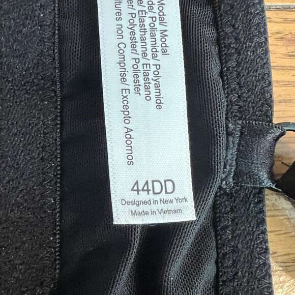 Adore Me Women's Bra Plus Contour Full Coverage Black/Purple Lace Sz. 44E (DD) - Picture 13 of 14